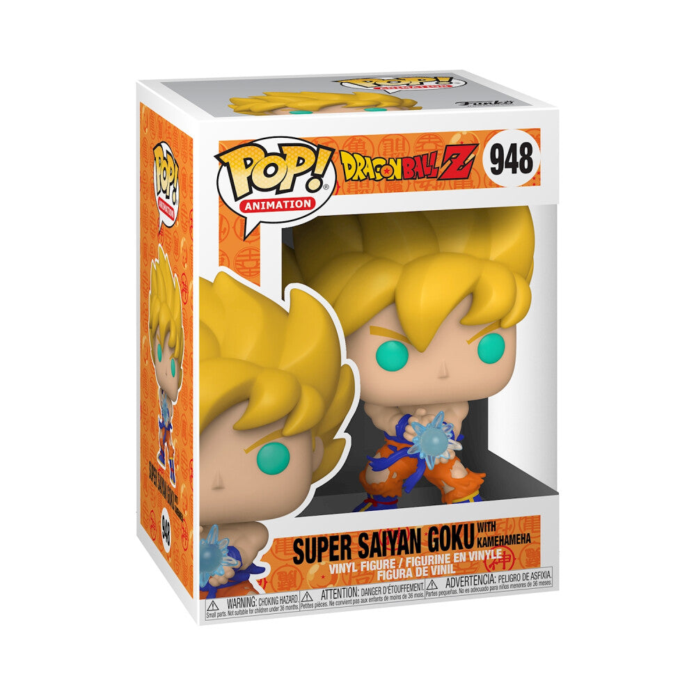 POP Animation DBZ SS Goku with Kamehameha Wave