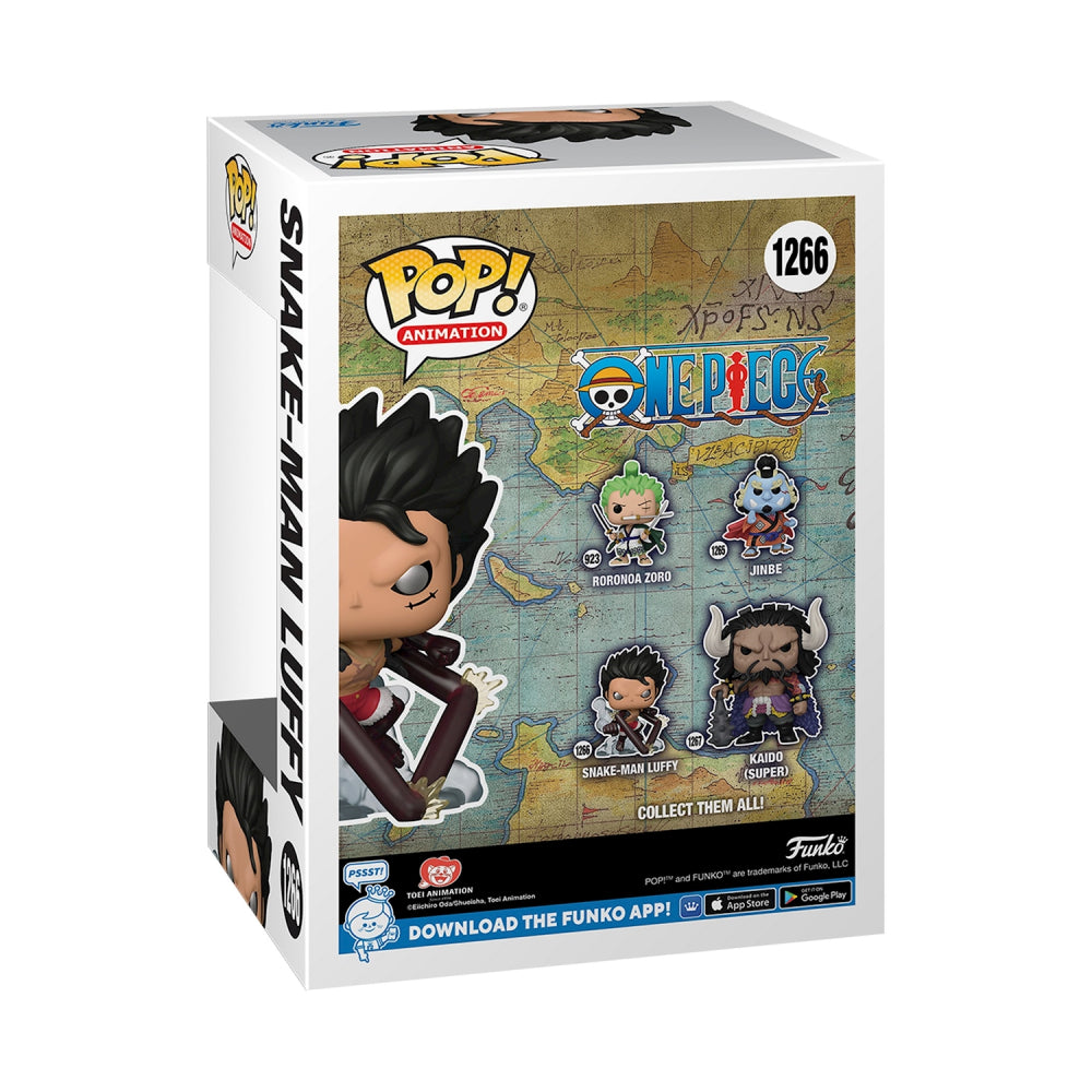 POP Animation Snake-Man Luffy One Piece