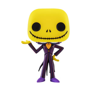 POP Disney TNBC Jack Skellington Black Light Glow