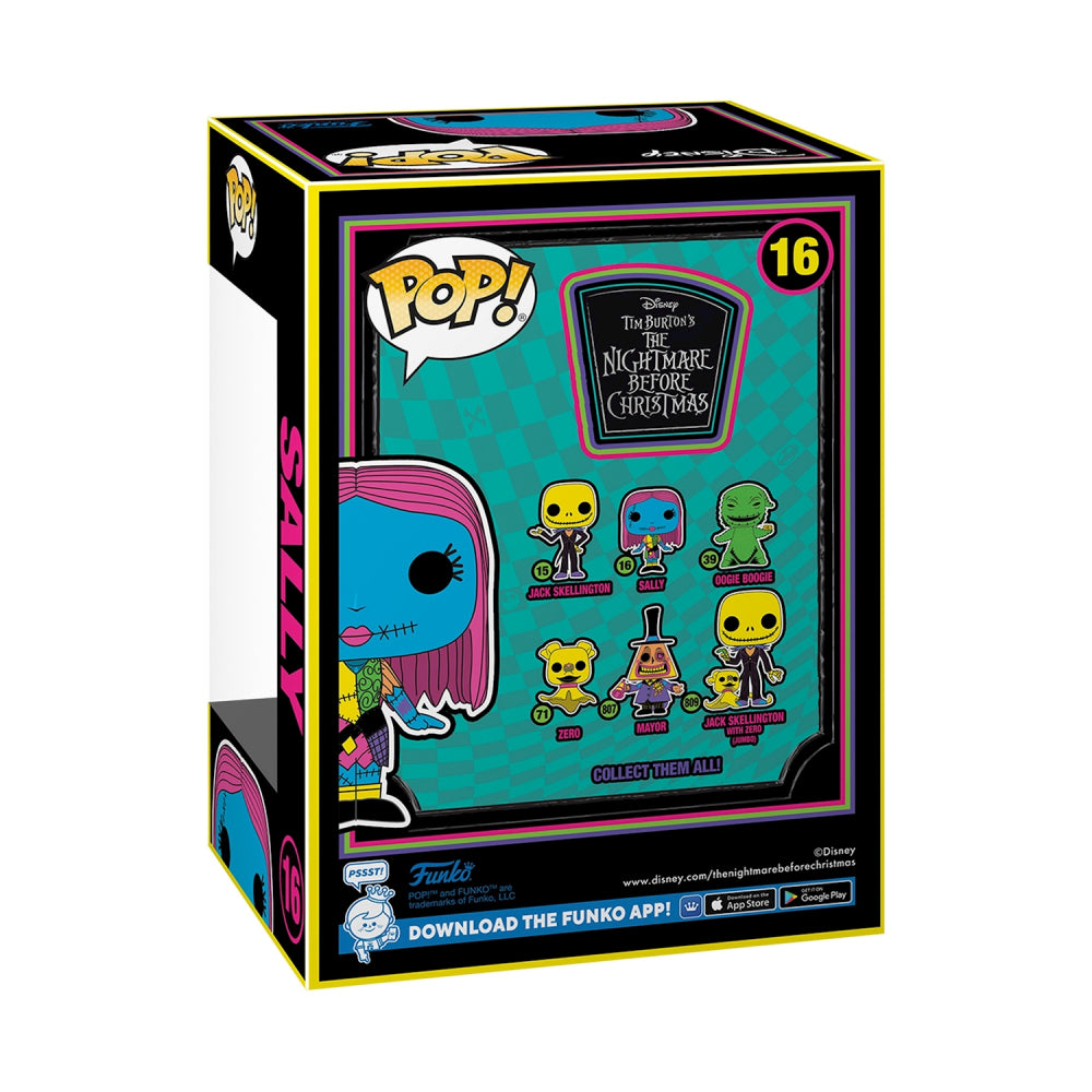 POP Disney TNBC Sally Black Light Glow