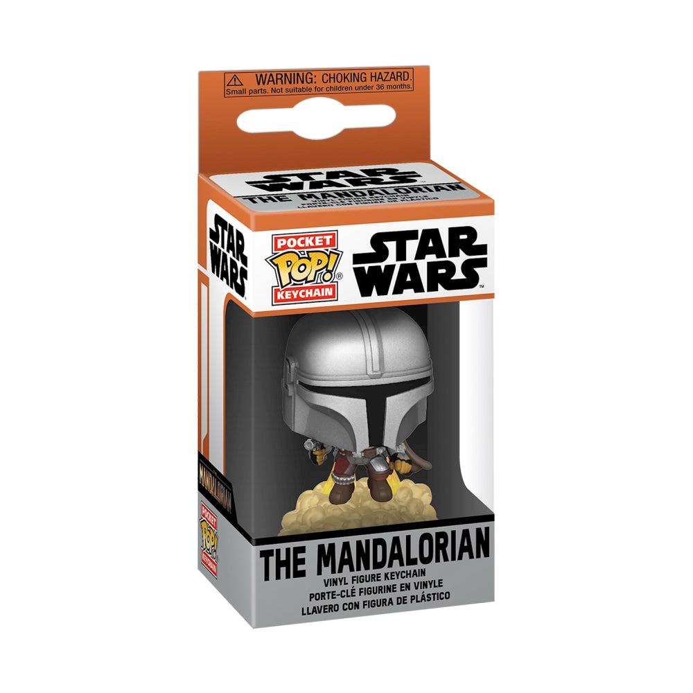 POP Keychain Mando w/Blaster Mandalorian