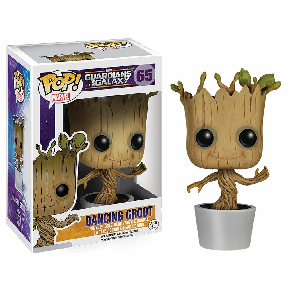 POP Marvel GOTG Dancing Groot Bobble-Head