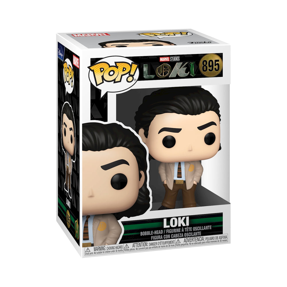 POP Marvel Loki Bobble-Head/Wackelkopf