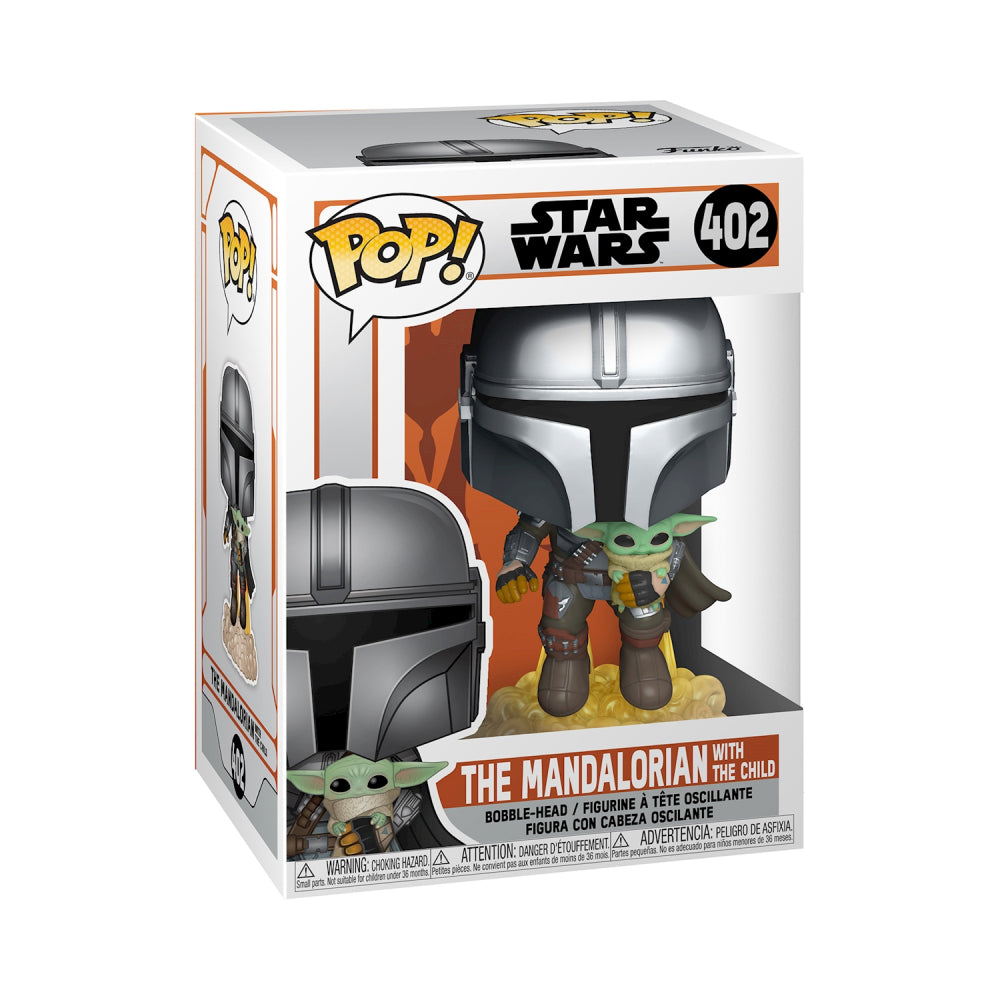 POP SW The Mandalorian w. child Bobble-Head