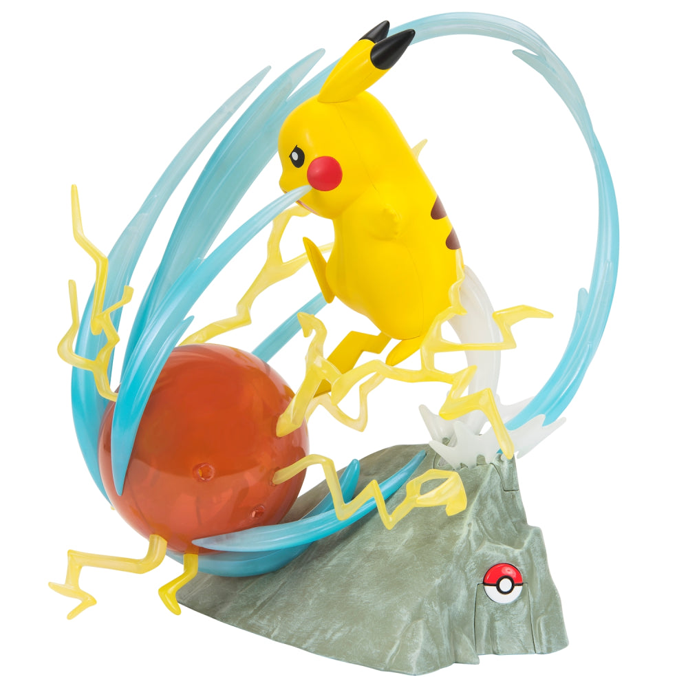 Pokémon Statue Pikachu 33cm Deluxe / mit Lichtfunktion