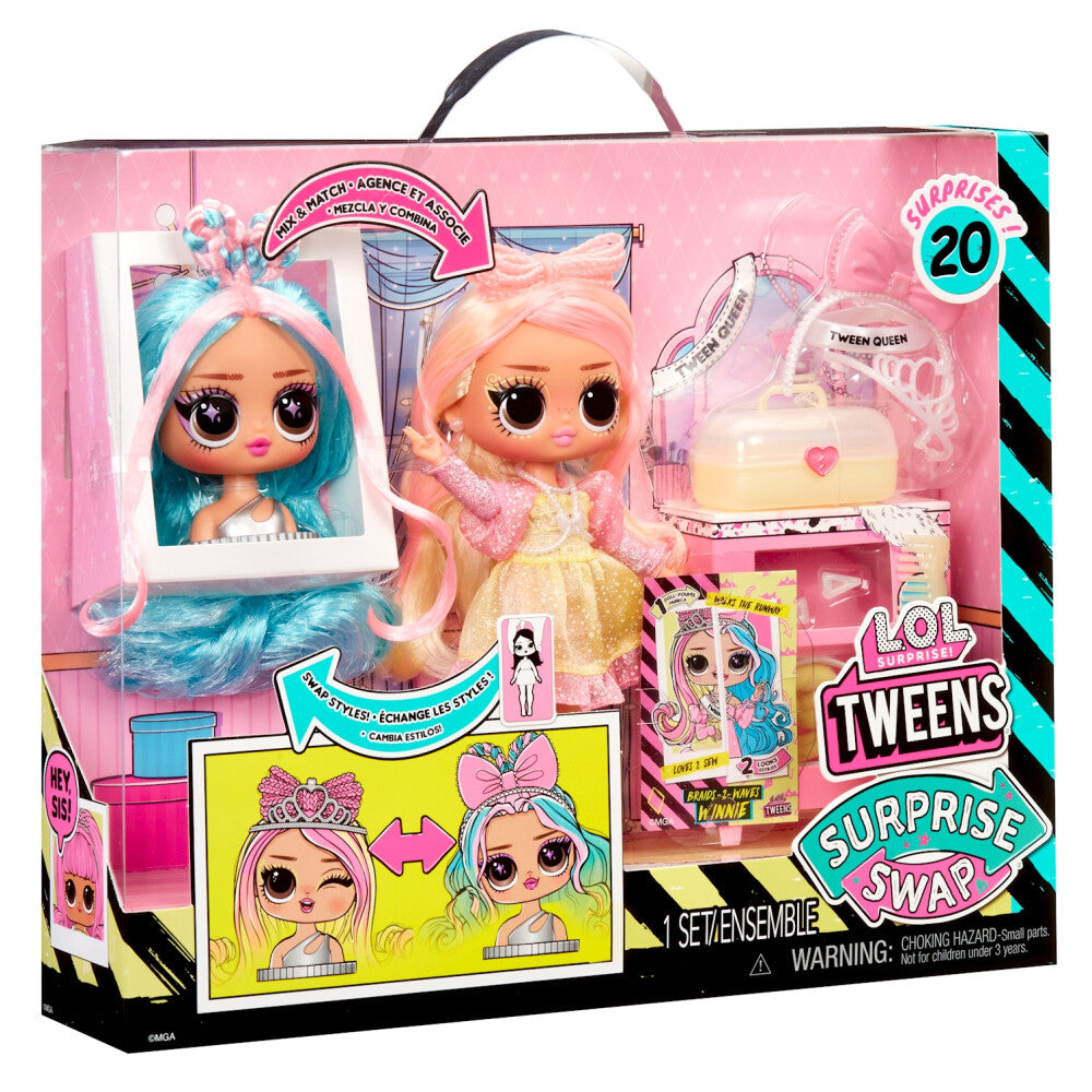 L.O.L. Surprise Tweens Swap Doll Braids-2-Waves Winnie