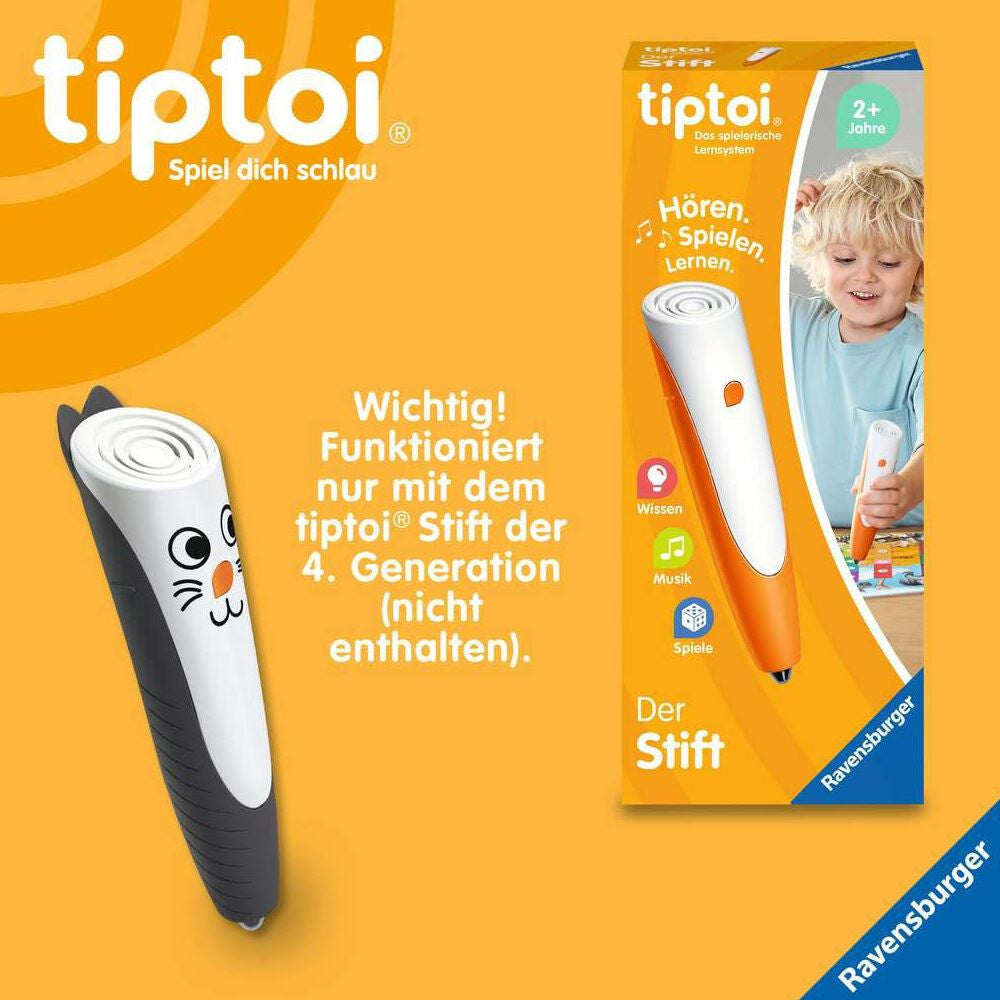 tiptoi® Stift-Hülle zum Wechseln in Schwarz