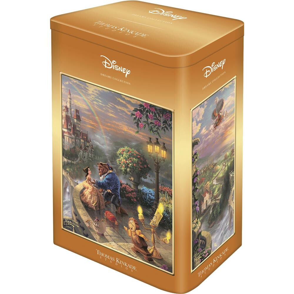 Disney Beauty and Beast 500 Teile (Nostalgiedose)