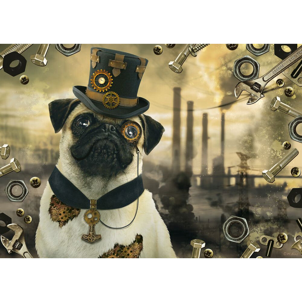 Steampunk Hund 1000 Teile