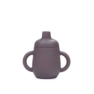 Silikon 3in1 Becher, aubergine