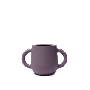 Silikon 3in1 Becher, aubergine