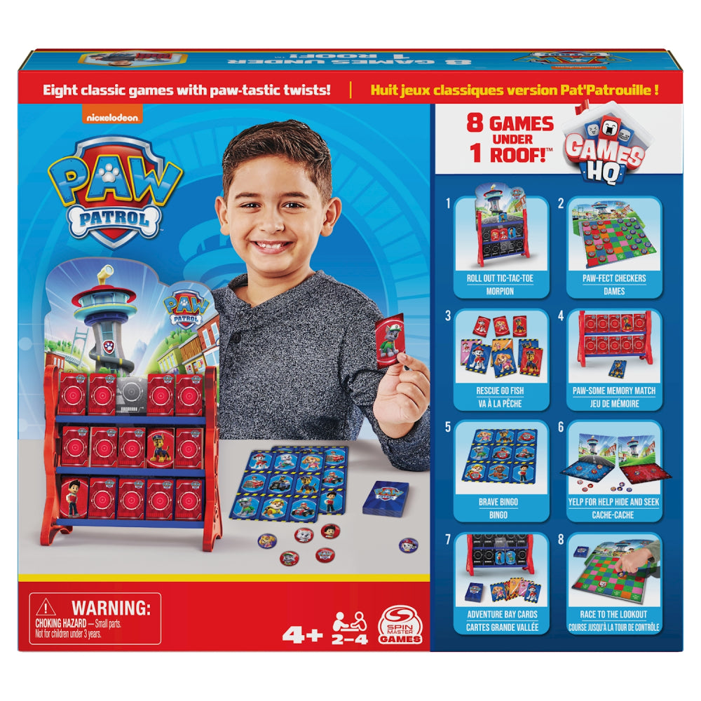 Paw Patrol - Games HQ 8 in 1 Spielesammlung