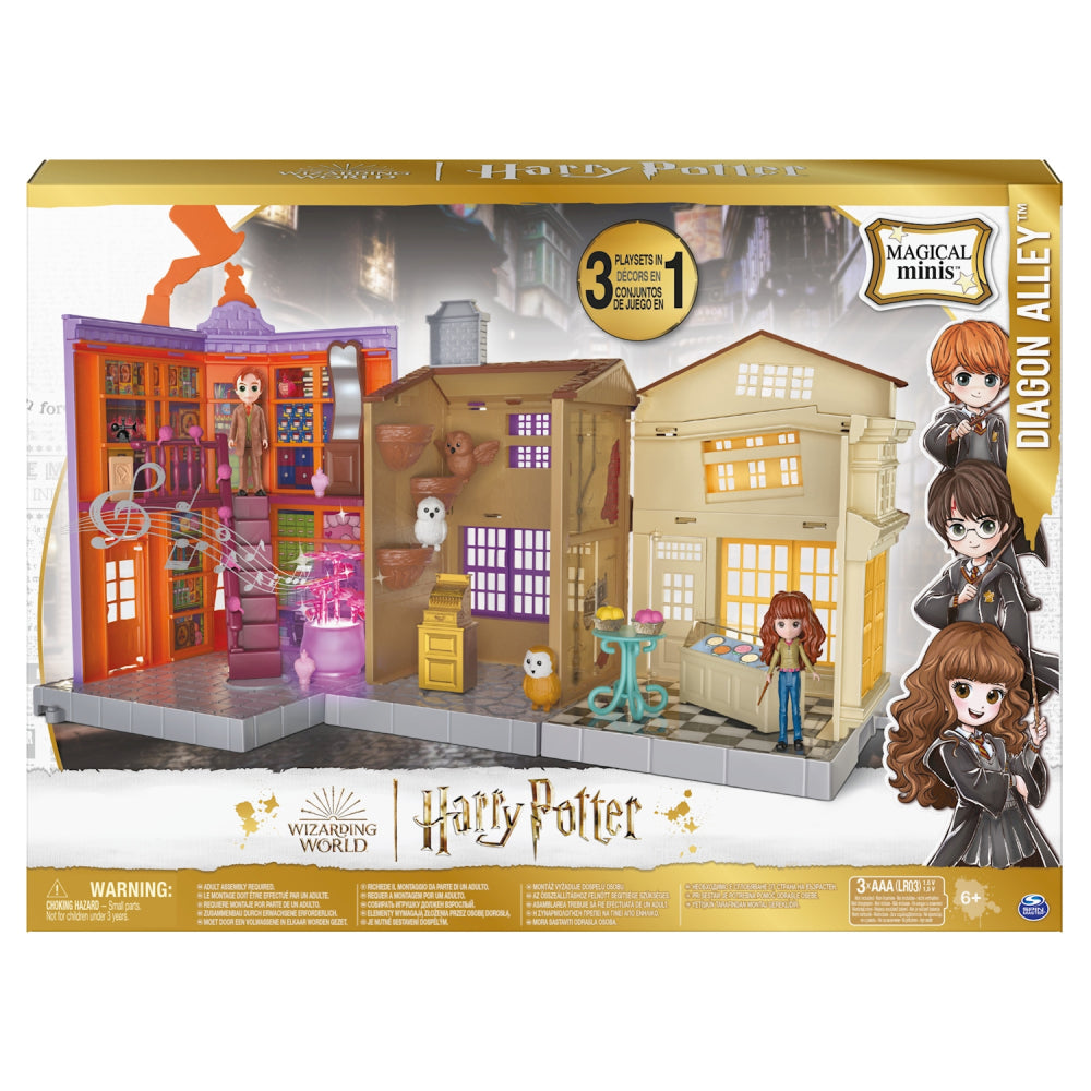 W.World Winkelgasse Spielset mit Hermine & Fred 8 cm