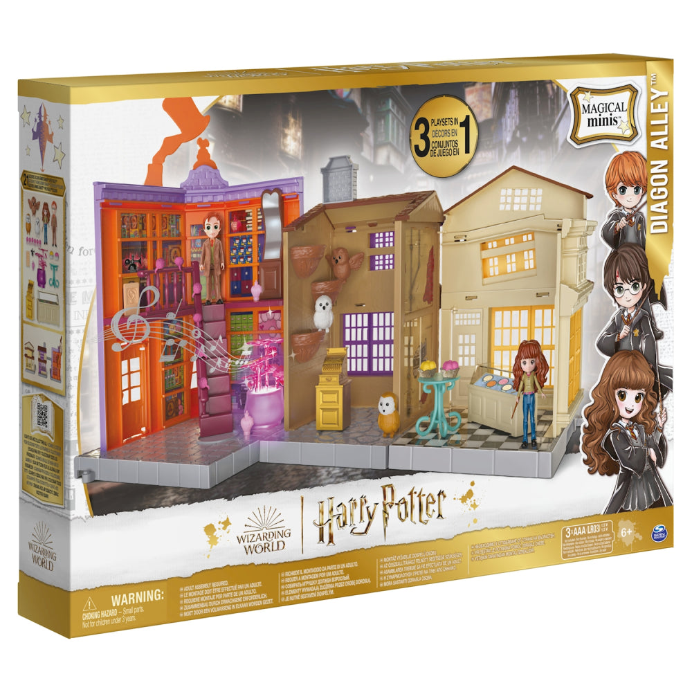 W.World Winkelgasse Spielset mit Hermine & Fred 8 cm