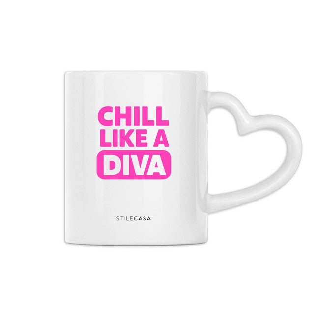 Herz Tasse Like a Diva - vorderseite_0