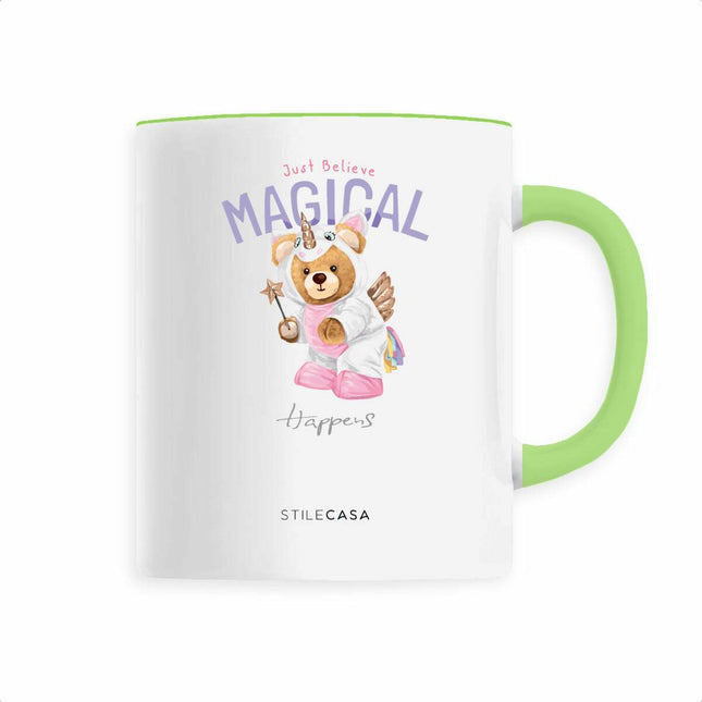 Keramik Tasse Teddy Unicorn - vorderseite_0