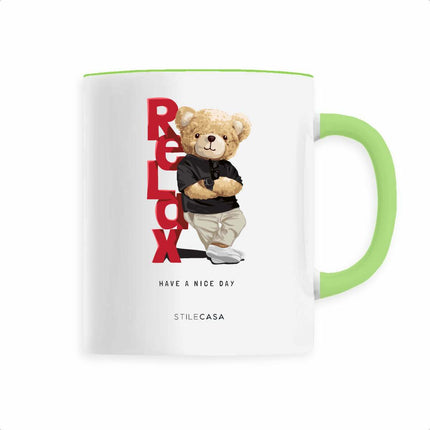 Keramik Tasse Teddy Relax - vorderseite_0