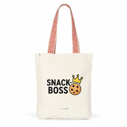 Tragtasche Snack Boss - vorderseite_1