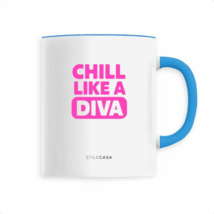 Keramik Tasse like a diva - vorderseite_1