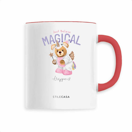 Keramik Tasse Teddy Unicorn - vorderseite_2
