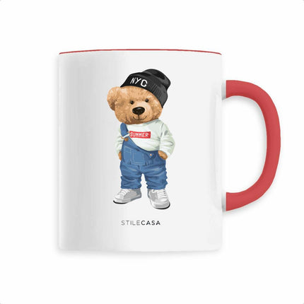 Keramik Tasse Teddy Styler - vorderseite_2