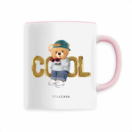 Keramik Tasse Teddy Cool - vorderseite_3
