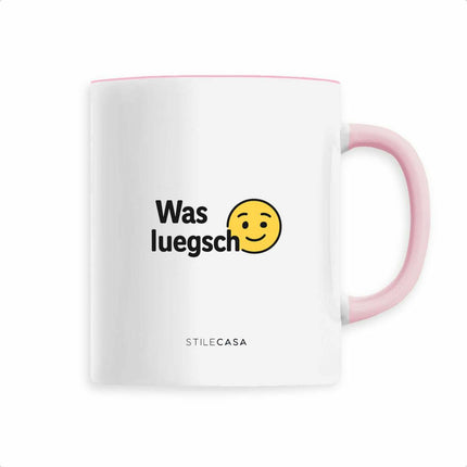 Keramik Tasse was luegsch? - vorderseite_3