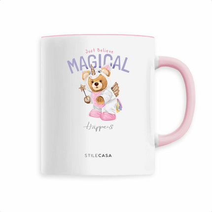 Keramik Tasse Teddy Unicorn - vorderseite_3