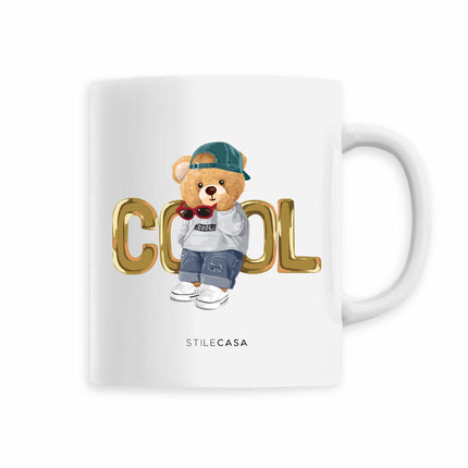 Keramik Tasse Teddy Cool - vorderseite_5