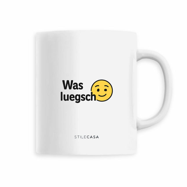 Keramik Tasse was luegsch? - vorderseite_5