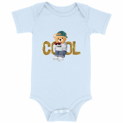 Babybody Teddy Cool - vorderseite_blau