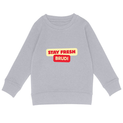 Sweatshirt stay fresh - vorderseite_heidekrautgrau