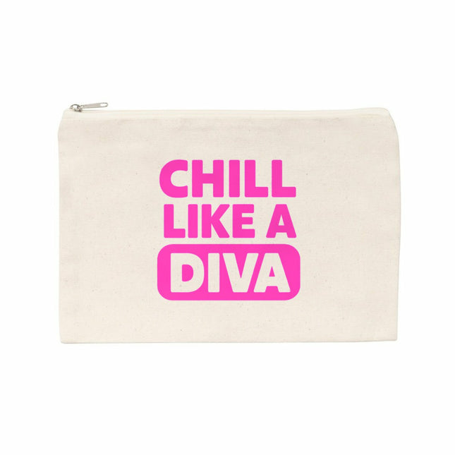 Kosmetiktasche like a diva - vorderseite_natürlich