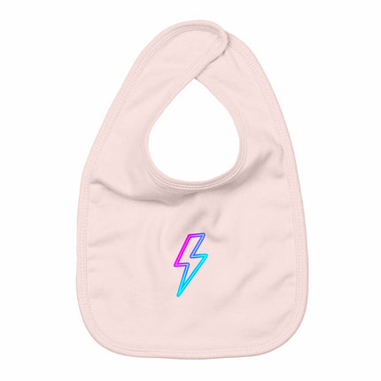 Lätz hen blitz - vorderseite_rosa