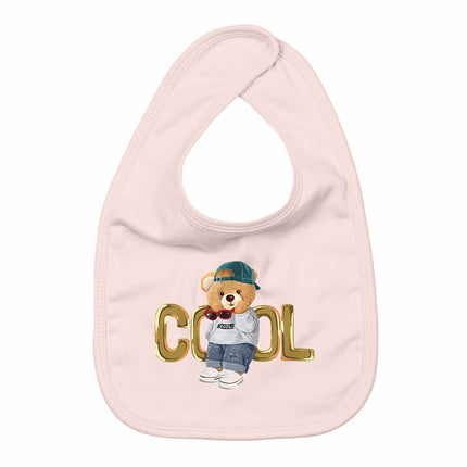 Lätzchen Teddy Cool - vorderseite_rosa