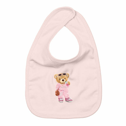 Lätzchen Teddy Pink Lady - vorderseite_rosa