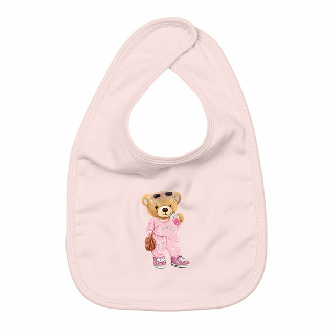 Lätzchen Teddy Pink Lady - vorderseite_rosa