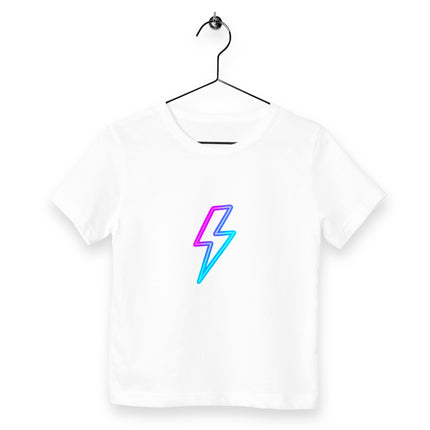 T-shirt blitz - vorderseite_weiß