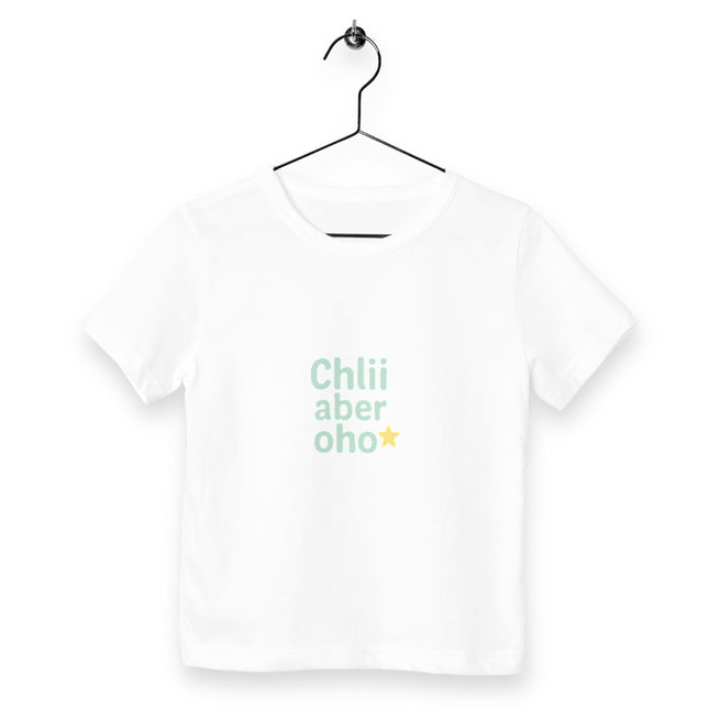 T-Shirt Chli aber oho - vorderseite_weiß