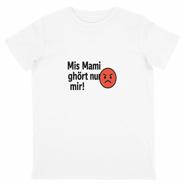 Kindershirt mis mami - vorderseite_weiß