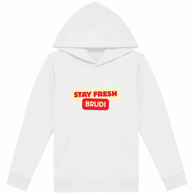Kapuzenpulli stay fresh - vorderseite_weiß