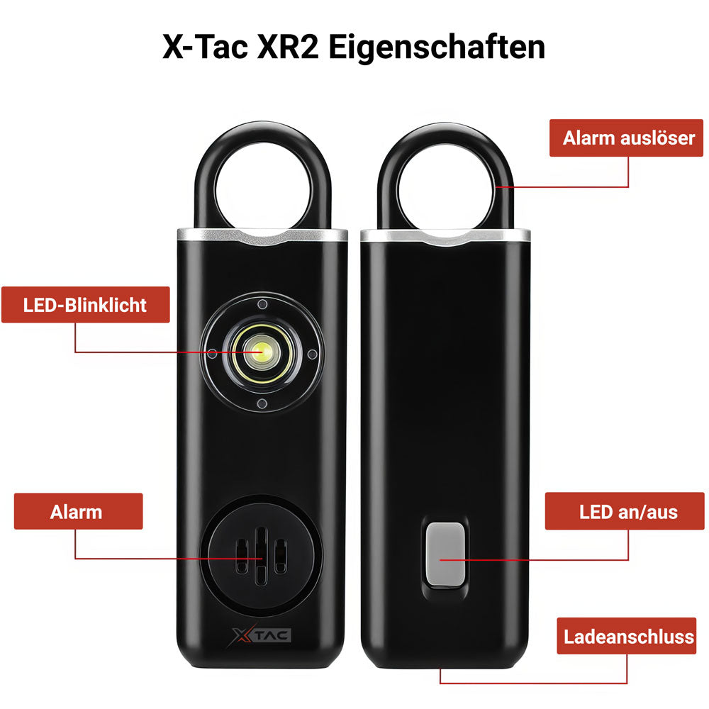 XR2 Taschenalarm & Personenschutz Gerät