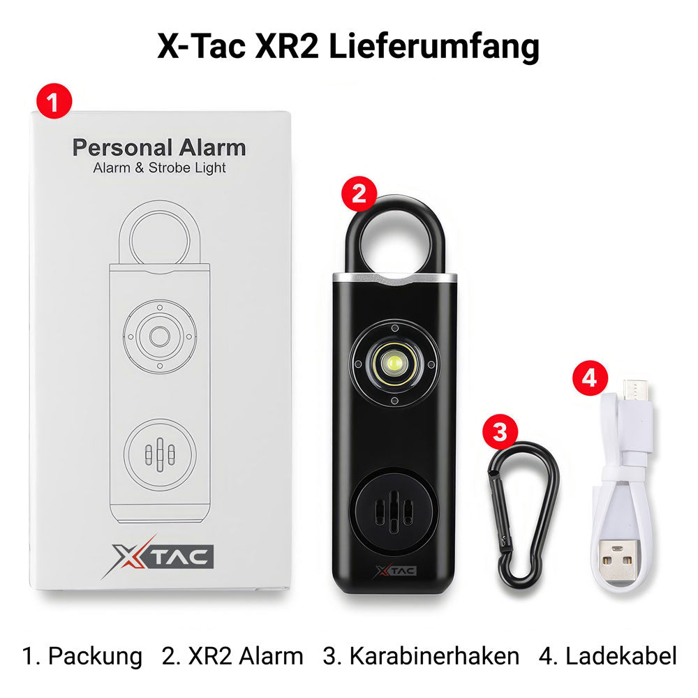 XR2 Taschenalarm & Personenschutz Gerät