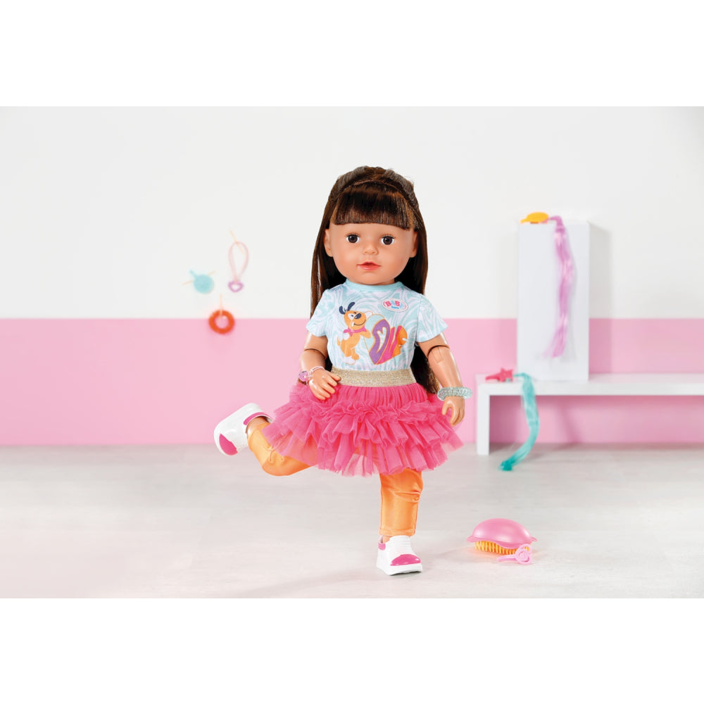 BABY born Sister Style&Play 43cm brunette