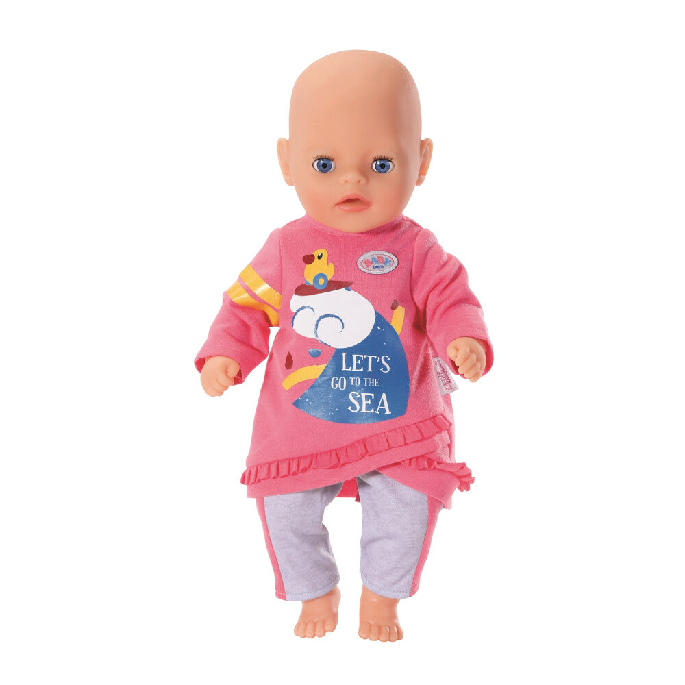 Little Baby born Outfit 36cm (2) Freizeitoutfit pink